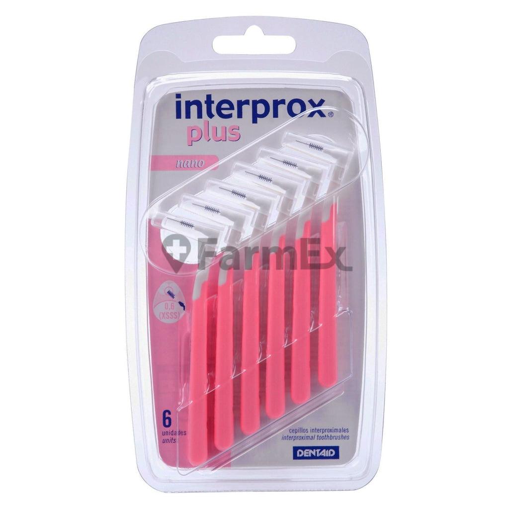 Interprox Plus Nano x 6 unidades Dentaid